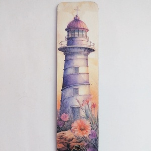 Világítótorony könyvjelző - könyv & zene - könyvjelző - Meska.hu