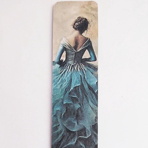 Báli Ruha könyvjelző - könyv & zene - könyvjelző - Meska.hu