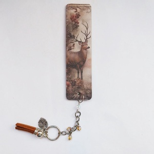 Szarvasos könyvjelző - könyv & zene - könyvjelző - Meska.hu