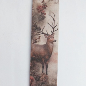 Szarvasos könyvjelző - könyv & zene - könyvjelző - Meska.hu