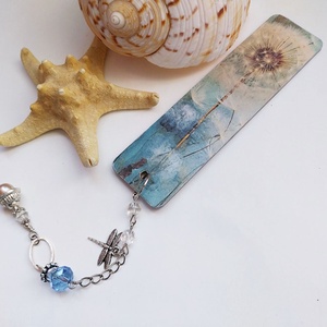 Pitypang könyvjelző, Könyv & Zene, Könyvjelző, Festett tárgyak, MESKA