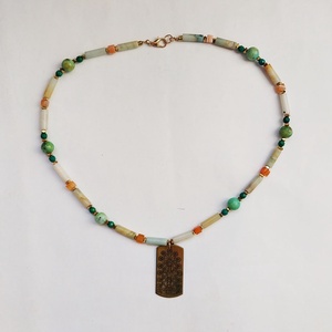 Világbölcsesség Fája - féldrágakő nyaklánc - ékszer - nyaklánc - gyöngyös nyaklánc - Meska.hu