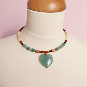 Alma Mater - ásványgyöngyös nyaklánc - Meska.hu