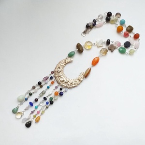 Aquincum - féldrágaköves nyaklánc - Meska.hu