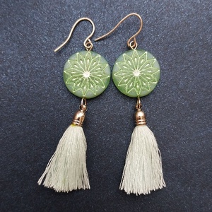 Napforduló - fülbevaló, Ékszer, Fülbevaló, Lógó fülbevaló, Ékszerkészítés, MESKA