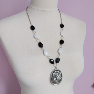 Római Emlék - féldrágaköves nyaklánc - ékszer - nyaklánc - medálos nyaklánc - Meska.hu