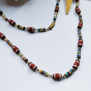 Szakkara - gyöngysor - ékszer - nyaklánc - gyöngyös nyaklánc - Meska.hu