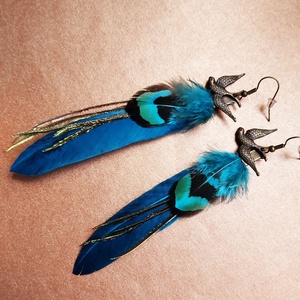 Tavaszi Szél - fülbevaló  - ékszer - fülbevaló - lógó fülbevaló - Meska.hu