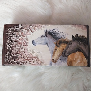 Vágtázó Lovak - díszdoboz - Meska.hu