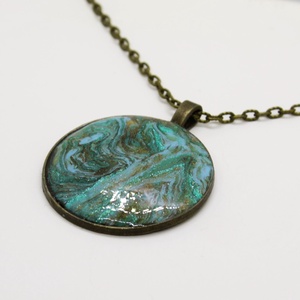 Föld után nyaklánc - ékszer - nyaklánc - medálos nyaklánc - Meska.hu