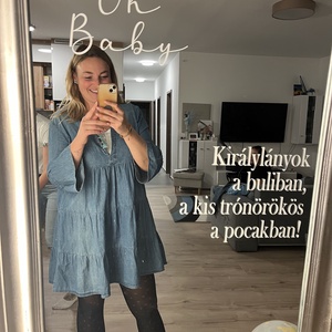 Babaváró tükör matrica, Otthon & Életmód, Babaszoba, gyerekszoba, Babaszoba dekoráció, Fotó, grafika, rajz, illusztráció, MESKA