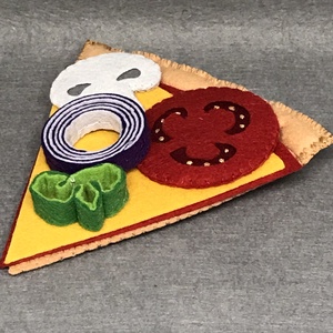 Filcételek - Pizzaszelet, Játék & Sport, Szerepjáték, Varrás, MESKA