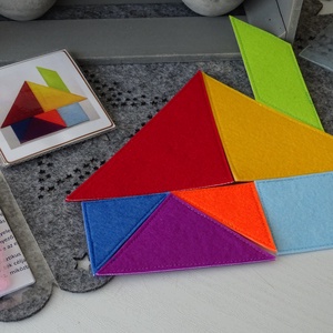 Tangram - játék & sport - készségfejlesztő és logikai játék - oktató játékok - Meska.hu