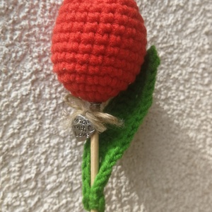 Horgolt tulipán anyák napjára -  - Meska.hu