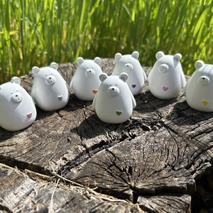 Apró szeretetmackó - otthon & életmód - dekoráció - asztal és polc dekoráció - asztaldísz - Meska.hu