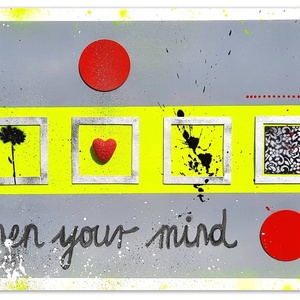 Absztrakt festmény, open your mind - művészet - festmény - festmény vegyes technika - Meska.hu Absztrakt festmény, open your mind - művészet - festmény - festmény vegyes technika - Meska.hu