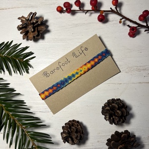 Balaton csomózott karkötő - Meska.hu