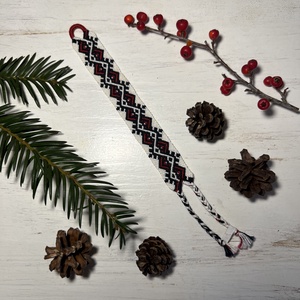 A fény születése csomózott karkötő, Ékszer, Karkötő, Fonott karkötő, Csomózás, MESKA