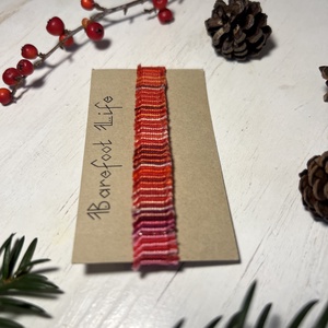 Boho zero waste csomózott karkötő - ékszer - karkötő - fonott karkötő - Meska.hu Boho zero waste csomózott karkötő - ékszer - karkötő - fonott karkötő - Meska.hu