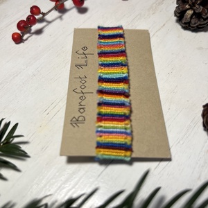 Boho zero waste csomózott karkötő - ékszer - karkötő - fonott karkötő - Meska.hu Boho zero waste csomózott karkötő - ékszer - karkötő - fonott karkötő - Meska.hu