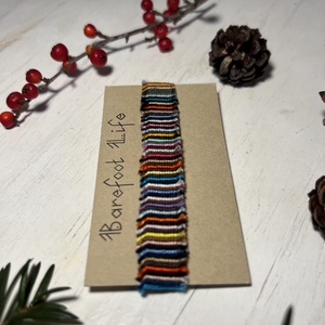 Boho zero waste csomózott karkötő - ékszer - karkötő - fonott karkötő - Meska.hu Boho zero waste csomózott karkötő - ékszer - karkötő - fonott karkötő - Meska.hu