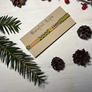 Vizisikló csomózott bokalánc, Ékszer, Lábdísz és Testékszer, Bokalánc, Csomózás, MESKA