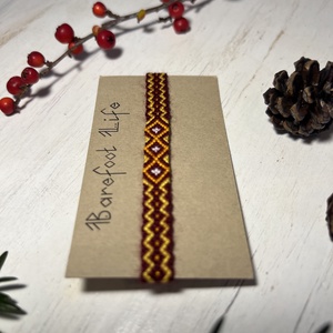 Törzsfőnök lánya csomózott karkötő - ékszer - karkötő - fonott karkötő - Meska.hu Törzsfőnök lánya csomózott karkötő - ékszer - karkötő - fonott karkötő - Meska.hu