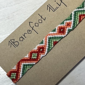 Zöldpiros kígyó csomózott karkötő - ékszer - karkötő - fonott karkötő - Meska.hu Zöldpiros kígyó csomózott karkötő - ékszer - karkötő - fonott karkötő - Meska.hu