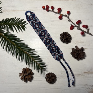 Karácsonyi csoda csomózott karkötő, Ékszer, Karkötő, Fonott karkötő, Csomózás, MESKA