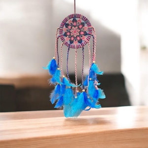 Tündér - csomózott álomfogó - Meska.hu