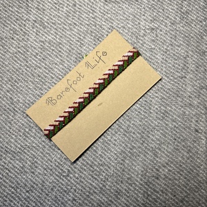 �Fenyőág csomózott karkötő, Ékszer, Karkötő, Fonott karkötő, Csomózás, MESKA