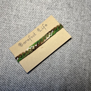 �Erdőjáró csomózott karkötő, Ékszer, Karkötő, Fonott karkötő, Csomózás, MESKA