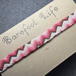 �Tulipán fa csomózott karkötő - ékszer - karkötő - fonott karkötő - Meska.hu