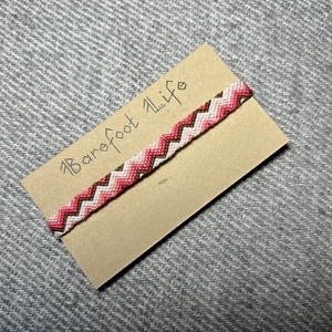 �Tulipán fa csomózott karkötő, Ékszer, Karkötő, Fonott karkötő, Csomózás, MESKA