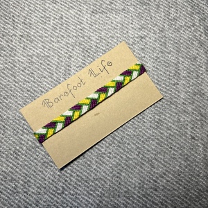 �Tündér virág csomózott karkötő, Ékszer, Karkötő, Fonott karkötő, Csomózás, MESKA