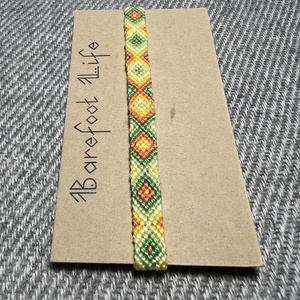 �Limonádé csomózott karkötő - ékszer - karkötő - fonott karkötő - Meska.hu