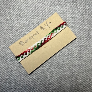 �Hazafi csomózott karkötő, Ékszer, Karkötő, Fonott karkötő, Csomózás, MESKA