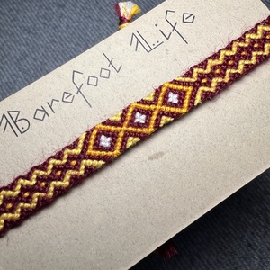 �Törzsfőnök lánya csomózott karkötő - ékszer - karkötő - fonott karkötő - Meska.hu