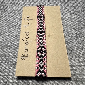 �Virágom csomózott karkötő - ékszer - karkötő - fonott karkötő - Meska.hu