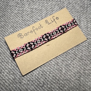 �Virágom csomózott karkötő, Ékszer, Karkötő, Fonott karkötő, Csomózás, MESKA