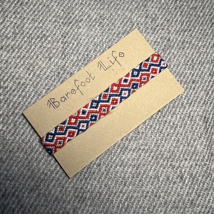 �Emily Párizsban csomózott karkötő, Ékszer, Karkötő, Fonott karkötő, Csomózás, MESKA