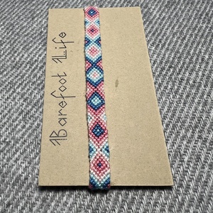 �Áfonyás Limonádé csomózott karkötő - ékszer - karkötő - fonott karkötő - Meska.hu