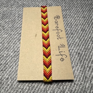 �Meleg nyári nap csomózott karkötő - ékszer - karkötő - fonott karkötő - Meska.hu