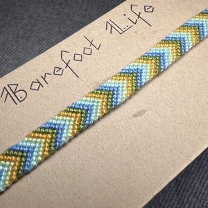 �Kristálytiszta patak csomózott karkötő - ékszer - karkötő - fonott karkötő - Meska.hu