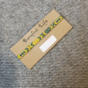 �Nyári Balaton csomózott bokalánc, Ékszer, Lábdísz és Testékszer, Bokalánc, Csomózás, MESKA