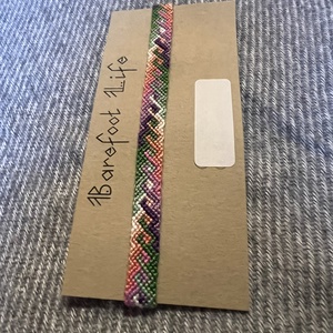 �Alkony hullámai csomózott bokalánc - ékszer - lábdísz és testékszer - bokalánc - Meska.hu