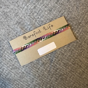 �Alkony hullámai csomózott bokalánc, Ékszer, Lábdísz és Testékszer, Bokalánc, Csomózás, MESKA