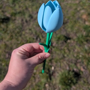3D nyomtatott tulipán � örök Nőnapi virág - esküvő - emlék & ajándék - szülőköszöntő ajándék - Meska.hu