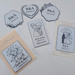 3D nyomtatott köszönőajándék - esküvő - emlék & ajándék - köszönőajándék - Meska.hu