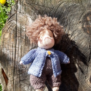 Tölgyfa manó, Játék & Sport, Baba & babaház, Baba, Nemezelés, Kötés, MESKA